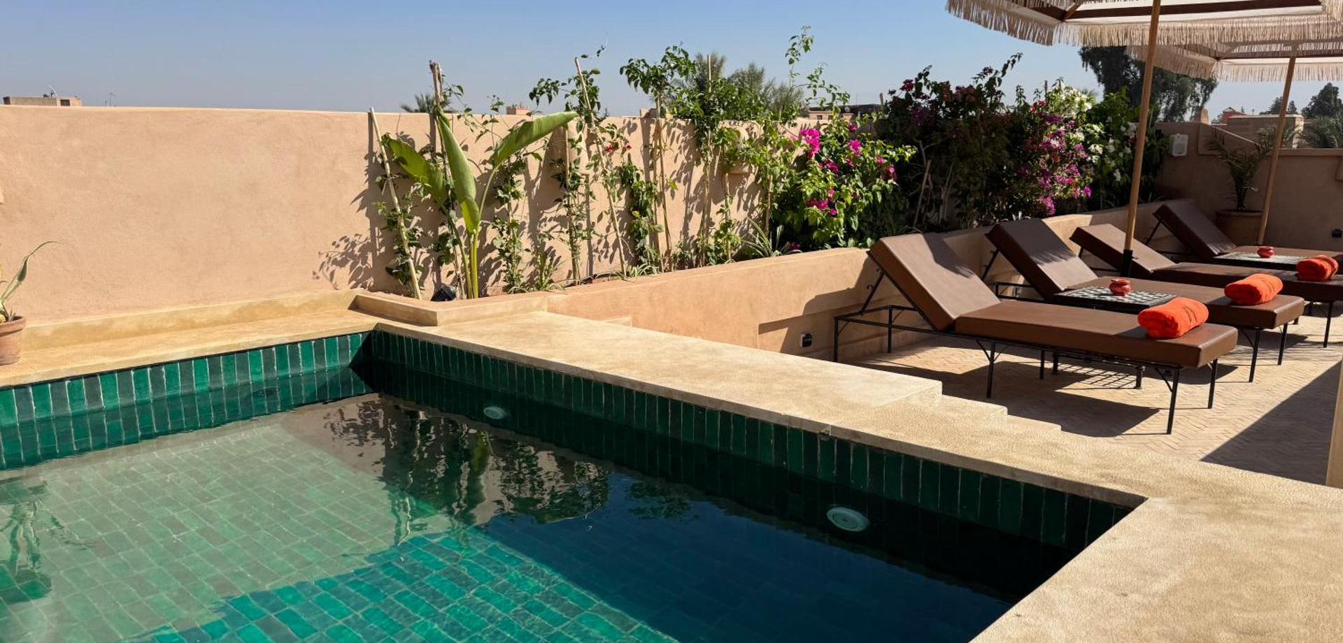 Les espaces du Riad Dar More