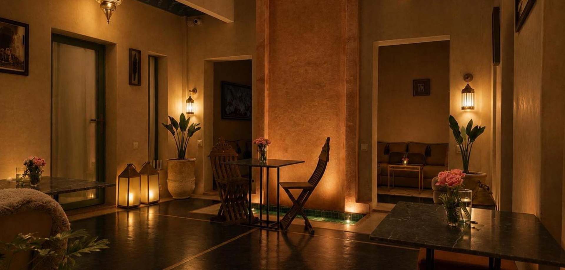 Le patio du Riad Dar More